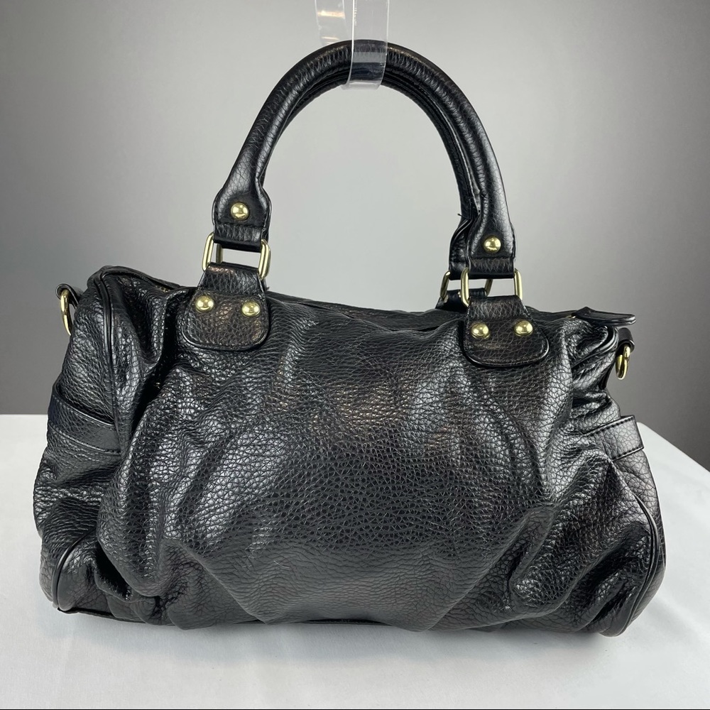 STEVE MADDEN black hobo tote satchel bag